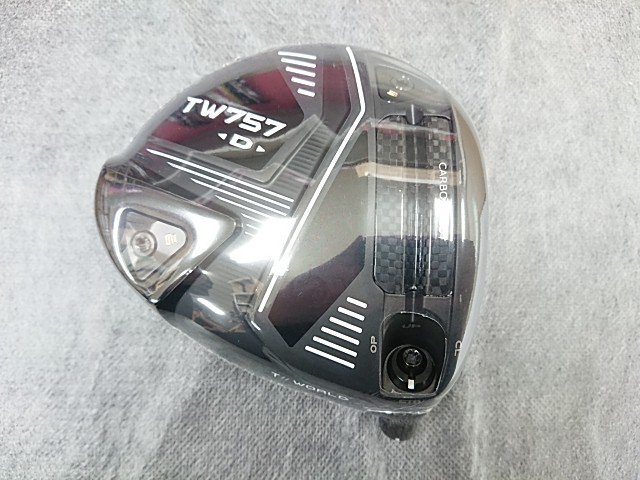 tw757 Type-D PLUS 9° ドライバー ヘッドのみ 新品即抜き ホンマ ツアーワールド TW757 Type-D 9° ドライバー ヘッド
