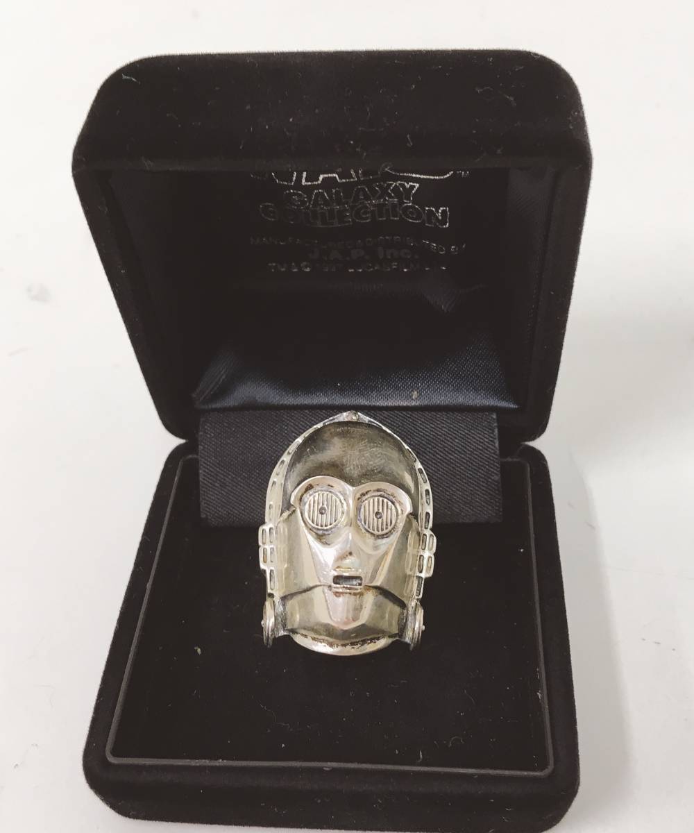 STAR WARS スター•ウォーズ】JAP工房 C-3PO シルバーリング｜ファッション 