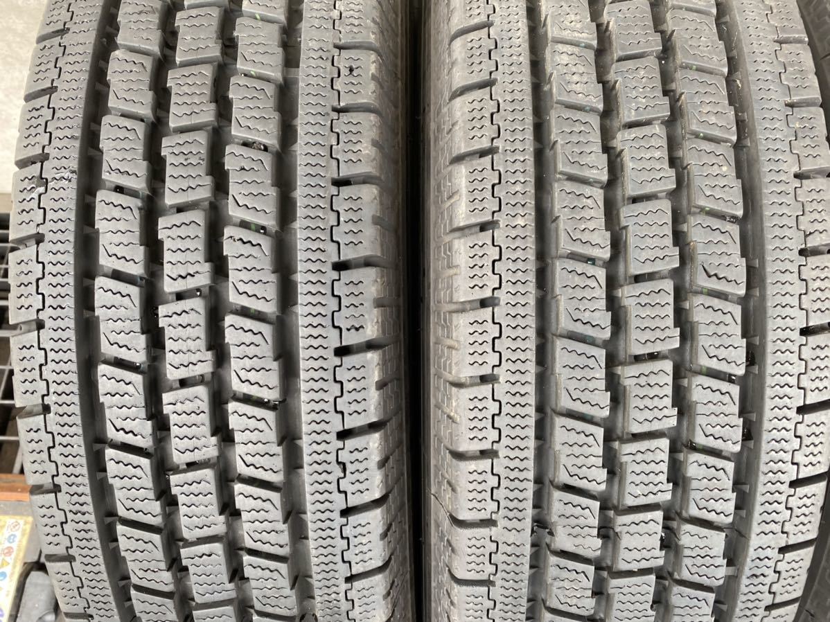 ☆542 □深溝スタッドレス TOYO DELVEX 934 195/80R15 107/105L LT 4本