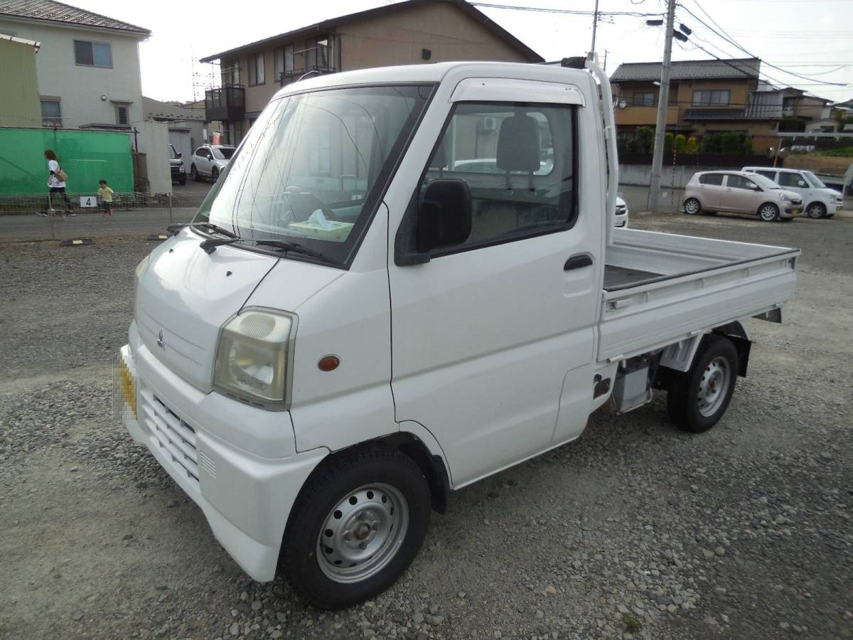 エアコン無し・切替式4WD・H－L切替・走行約7万3千キロの軽トラ