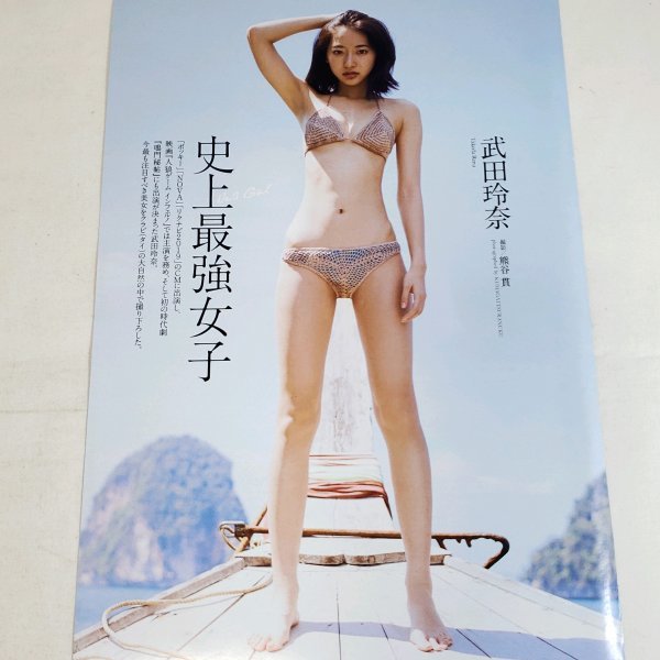 BK705 武田玲奈 切り抜き 10ページ 切抜き 水着 ビキニの入札履歴  