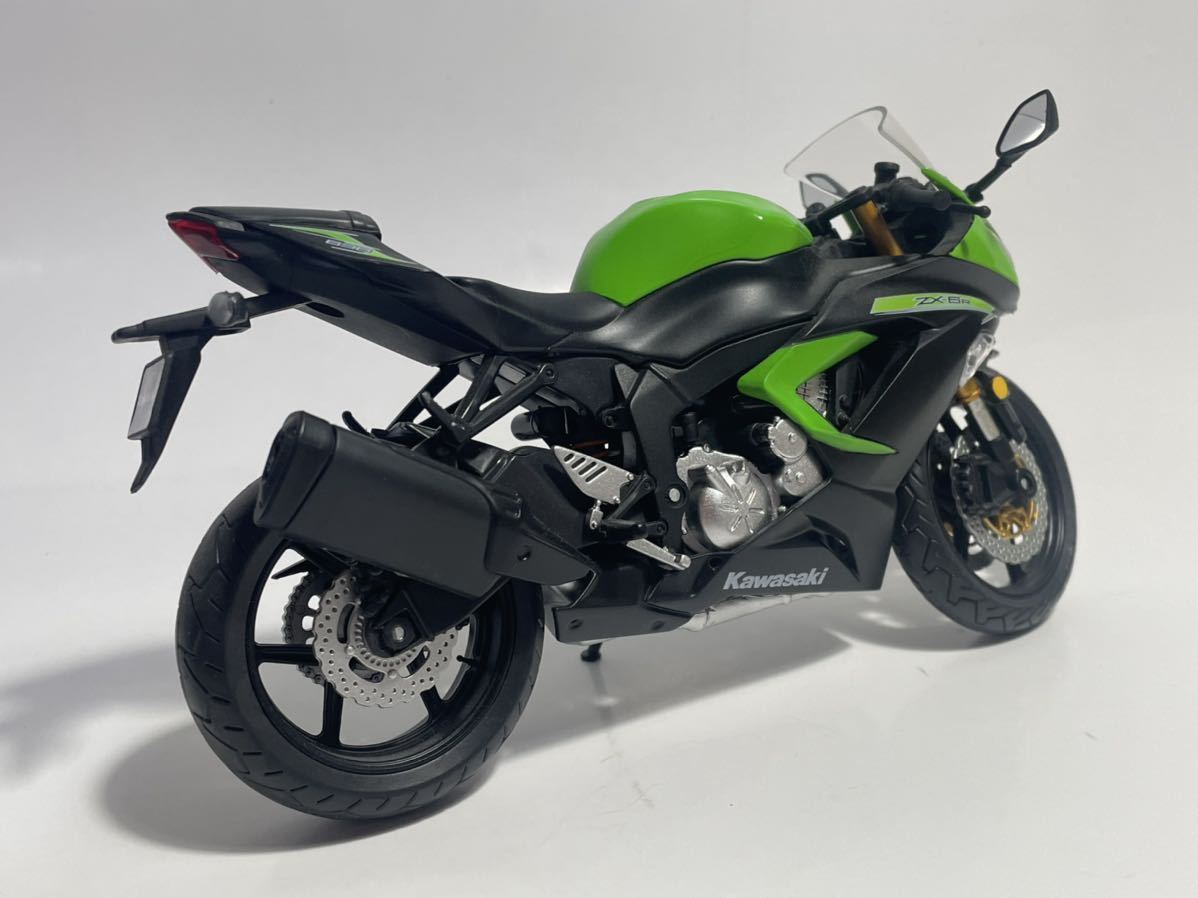 アオシマ スカイネット 完成品 1/12 カワサキ ZX-6R 2014 ニンジャ