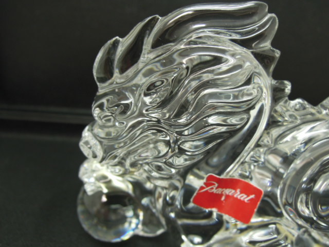 バカラ 置物 干支 辰 龍 ドラゴン 十二支 Baccarat 置物 インテリア バカラ（Baccarat） クリスタルフィギュア ドラゴン 十二干支 辰 辰年