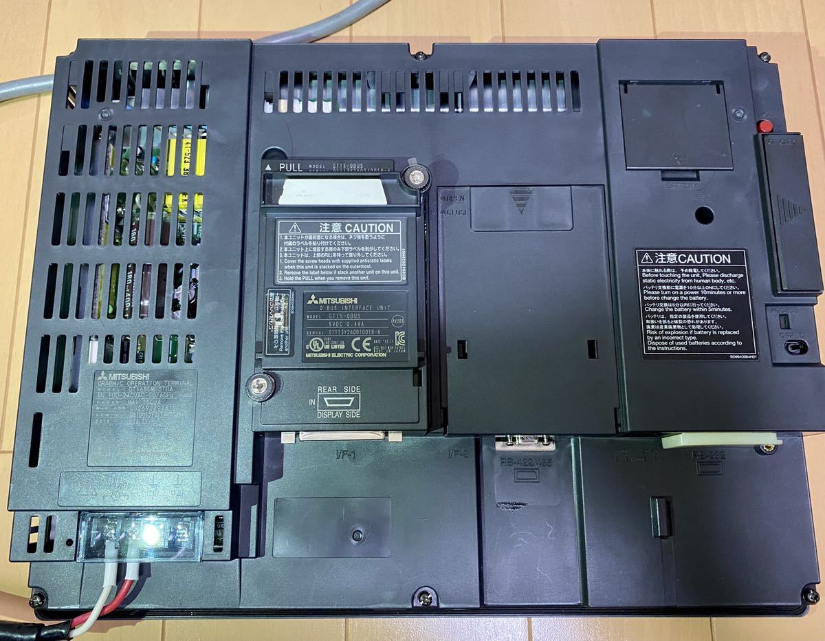 三菱電機 タッチパネル GOT1000 GT1685M-STBA 中古品 三菱電機