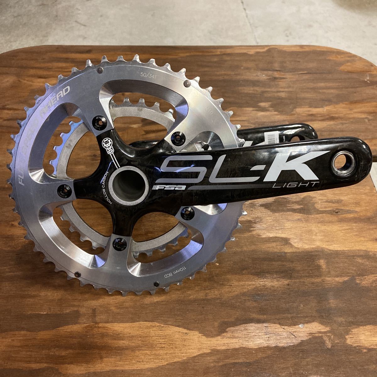 FSA SL-K 170mm BB30 カーボン軽量クランク 50/34T SL-K FSA カーボン