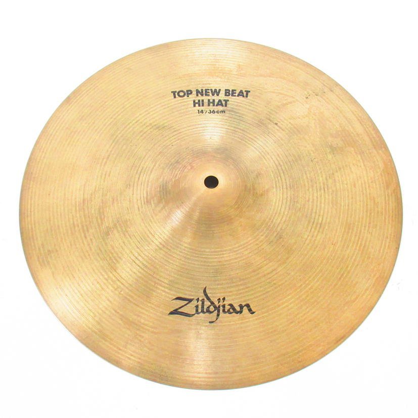 【100%新品，セール】 1円 ジャンク Zildjian ジルジャン/シンバル トップニュービート ハイハット/14 /36cm/63(シンバル)｜売買されたオークション情報、yahooの商品情報をアーカイブ公開 - オークファン シンバル
