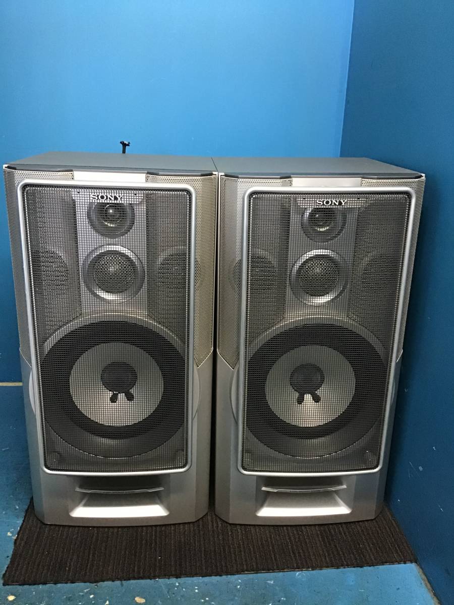 ★岐阜発　△SONY /ソニー/システムコンポ/ST-MS919/TA-MS919 /MDS-MS919/CDP-MS919/SS-MD919/ペアスピーカー/傷有り/ジャンク品　R4.6/18 ソニー システムコンポ - MDS ST-MS919&frasl;TA-MS919&frasl;MDS-MS919&frasl;CDP-MS919&frasl;SS-MD919ペア 「sony+md919」の落札相場・落札価格