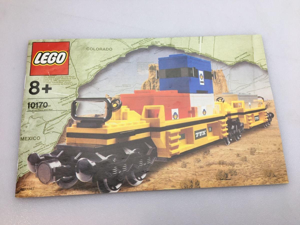 レゴ LEGO 10170 トレインシリーズ TTX ダブルスタックコンテナ車 組立 