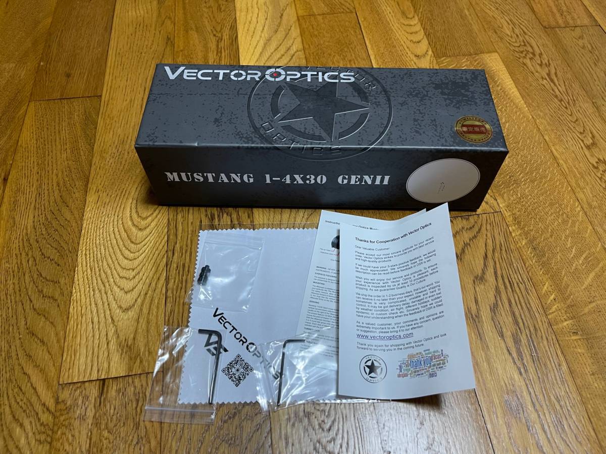 VECTOR OPTICS ベクターオプティクス Mustang マスタング Gen2 1-4x30 
