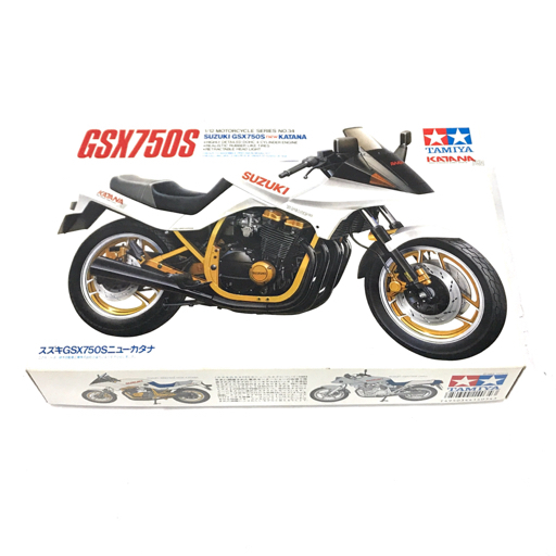 タミヤ 1/6 スズキ GSX1100Sカタナ 刀 1/12 GSX750Sニューカタナ
