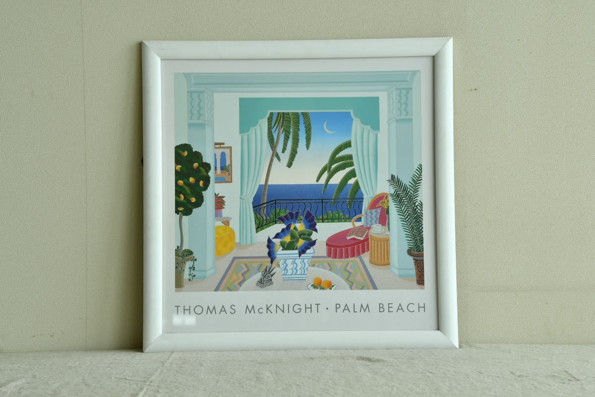 美品】PALM BEACH トーマス・マックナイト THOMAS MCKNIGHT ART アート