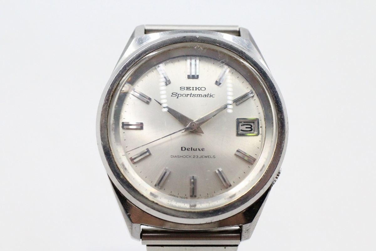 ト静】SEIKO Sportsmatic Deluxe セイコー スポーツマチック 