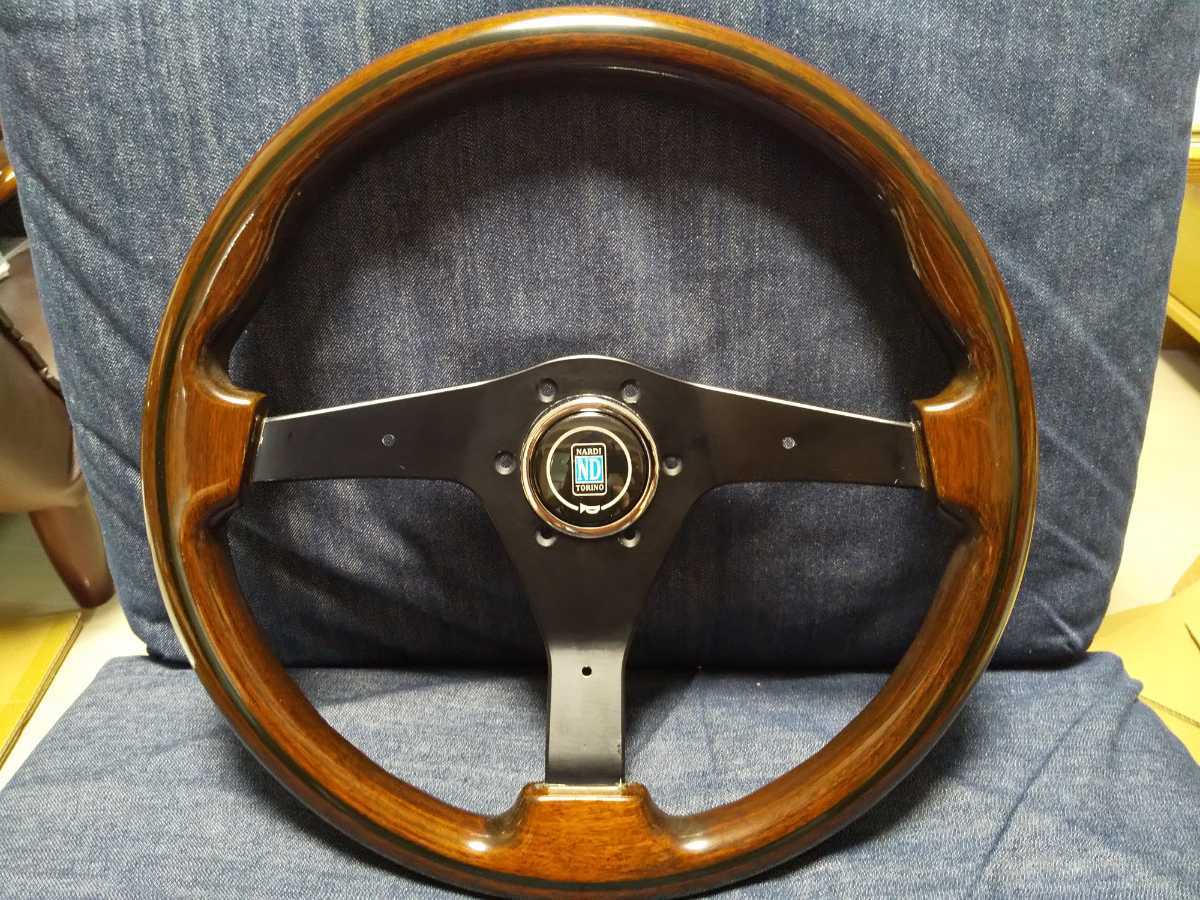 【大得価，低価】 NARDI ナルディ ウッドステアリング &Phi;36 当時もの(ステアリング、ハンドル本体)｜売買されたオークション情報、yahooの商品情報をアーカイブ公開 - オークファン ステアリング、ハンドル本体
