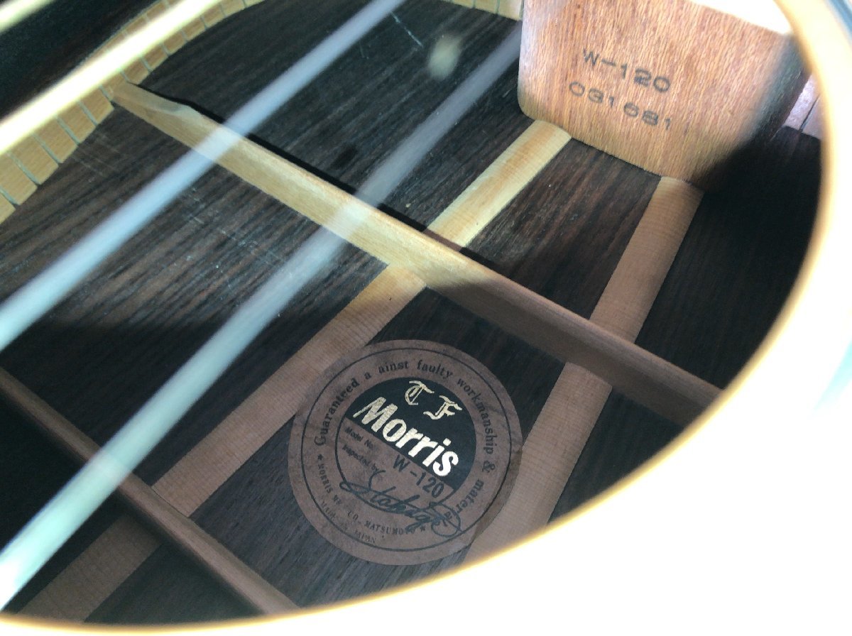 モーリス Morris TF W-120 希少！MORRIS W-120 アコースティックギター