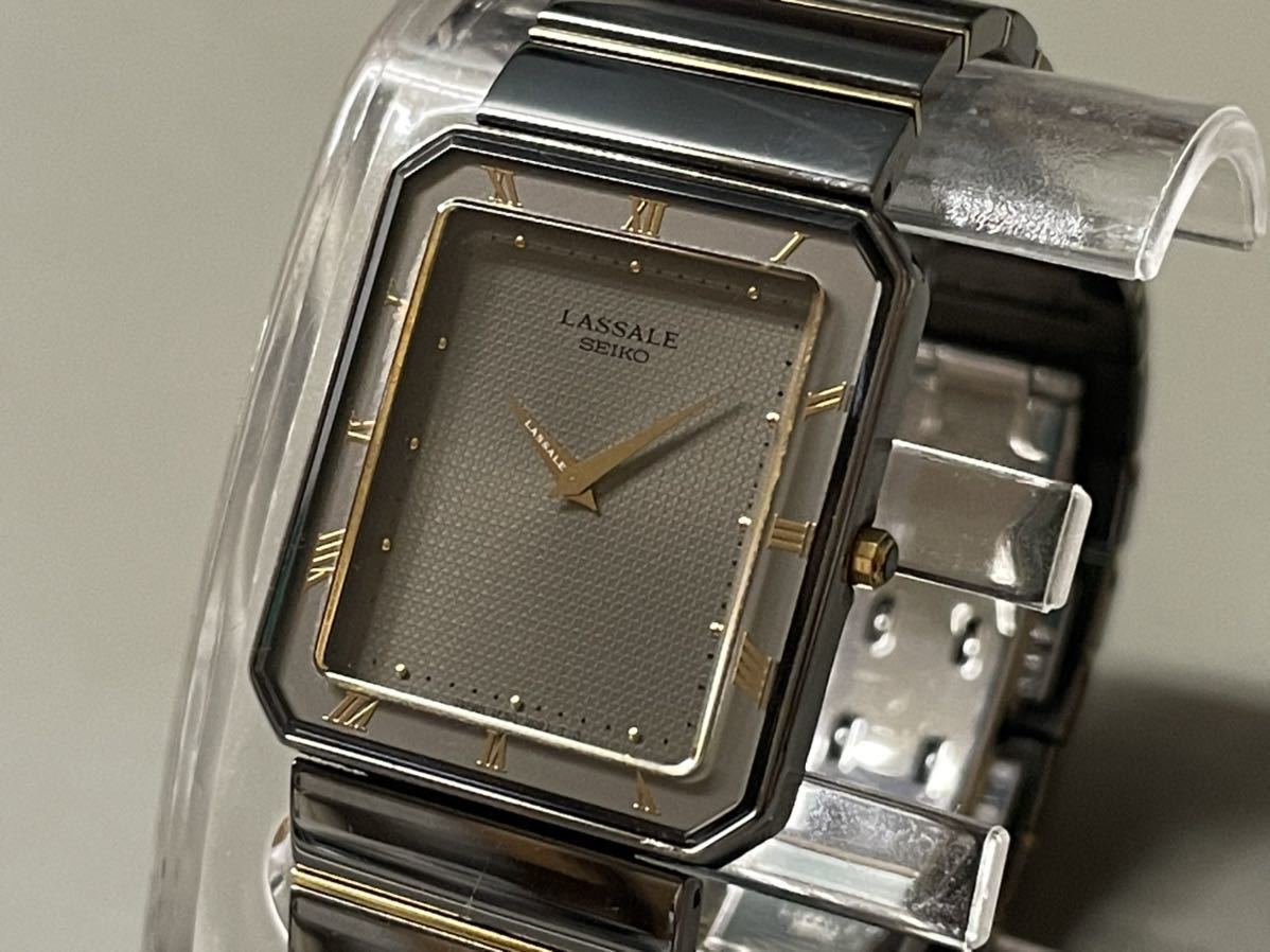 【正規品，人気セール】 1円〜 SEIKO セイコー LASSALE ラサール 2F50-6261 スクエア メンズ腕時計(セイコー)｜売買されたオークション情報、yahooの商品情報をアーカイブ公開 - オークファン その他