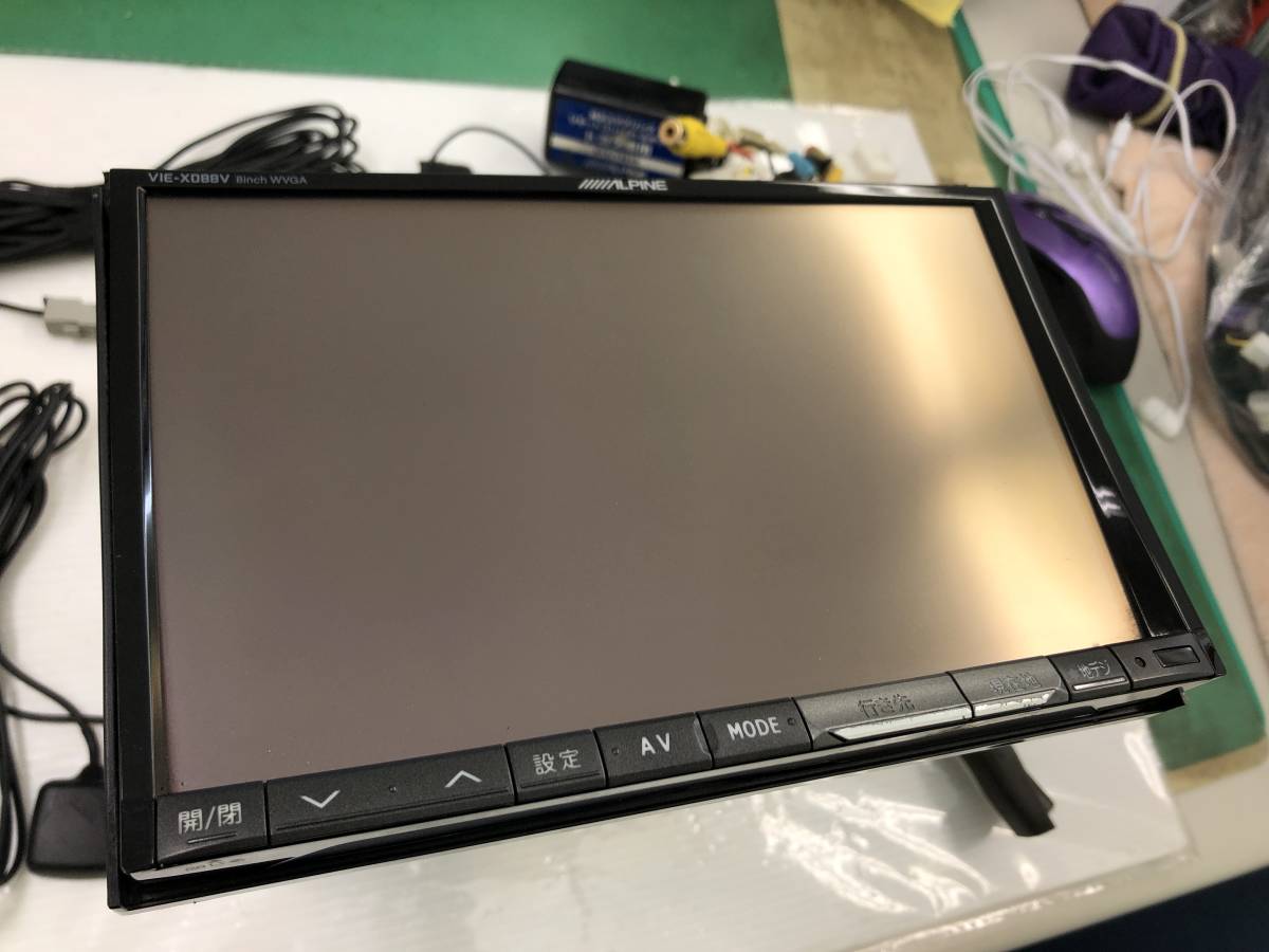 ALPINE アルパイン 8インチ ナビ 「 VIE-X088V 」 2017年地図 フルセグ