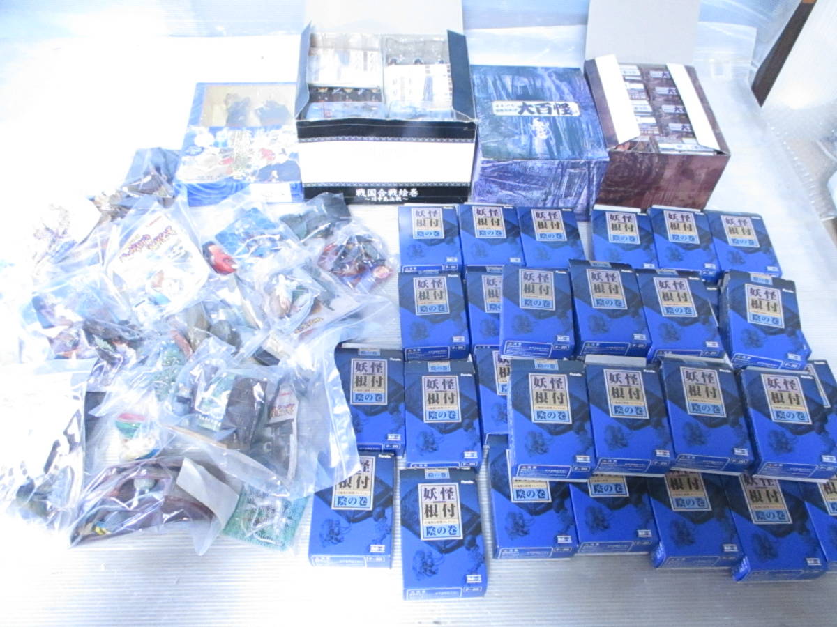 定番，SALE 送140 1円 カバヤ ゲゲゲのしげる妖怪絵巻 やのまん 水木しげる 大百怪 妖怪根付 陰の巻 戦国合戦絵巻 食玩 まとめセット(SF、ファンタジー、ホラー)｜売買されたオークション情報、yahooの商 その他