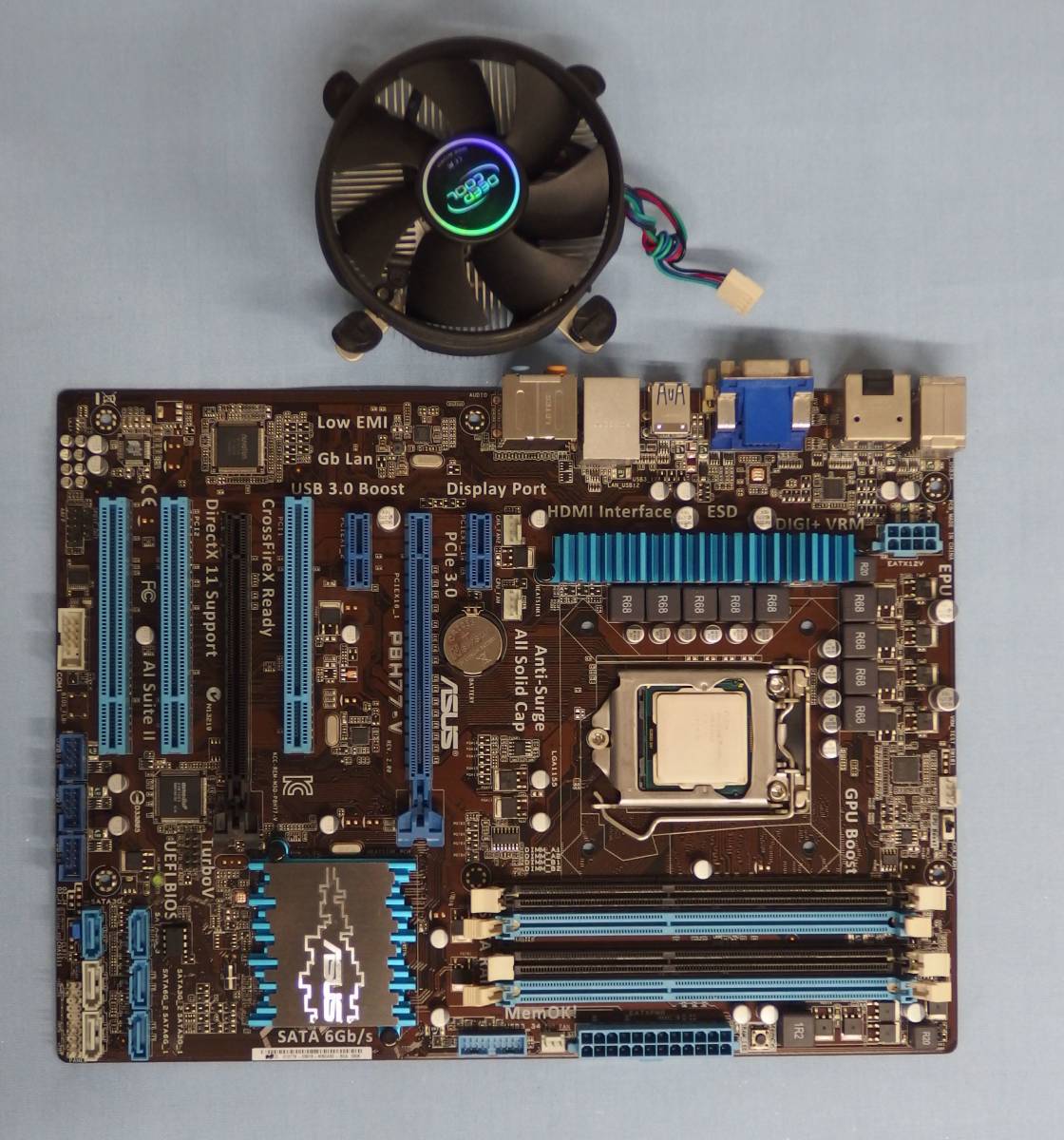 PBH77-V + CORE i7-3770/16gbメモリセット Yahoo!オークション -「core PBH77-V + CORE i7-3770/16gbメモリセット