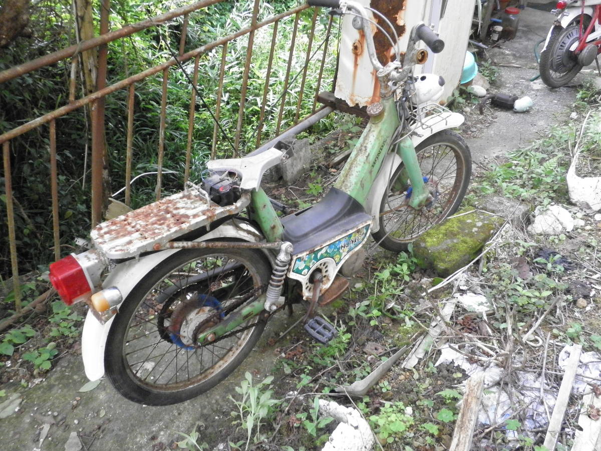 リトルホンダP25 ノビオ 2台まとめて ジャンク 部品取り｜オートバイ