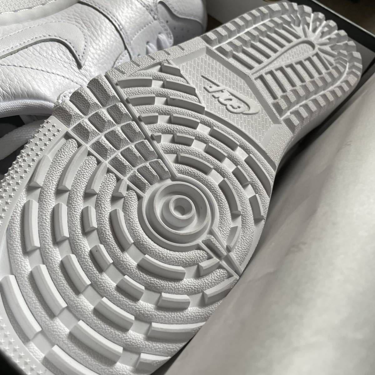 27.5 エアジョーダン1 ゴルフ AIR JORDAN 1 白 ホワイト NIKE スパイク