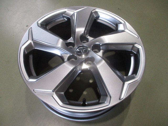  18インチ 純正アルミホイール / トヨタ 新型 RAV4 / 18X7J+35 5H 114.3 / 1本 / MXAA54 / ②(5穴)｜売買されたオークション情報、yahooの商品情報をアーカイブ公開 - オークファン 5穴