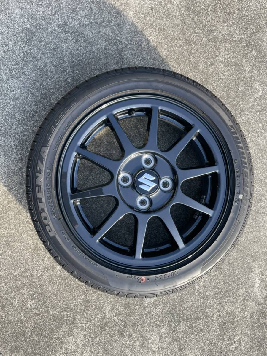 アルトワークス HA36S タイヤ付き純正ホイール 15インチ 5J ＋45 