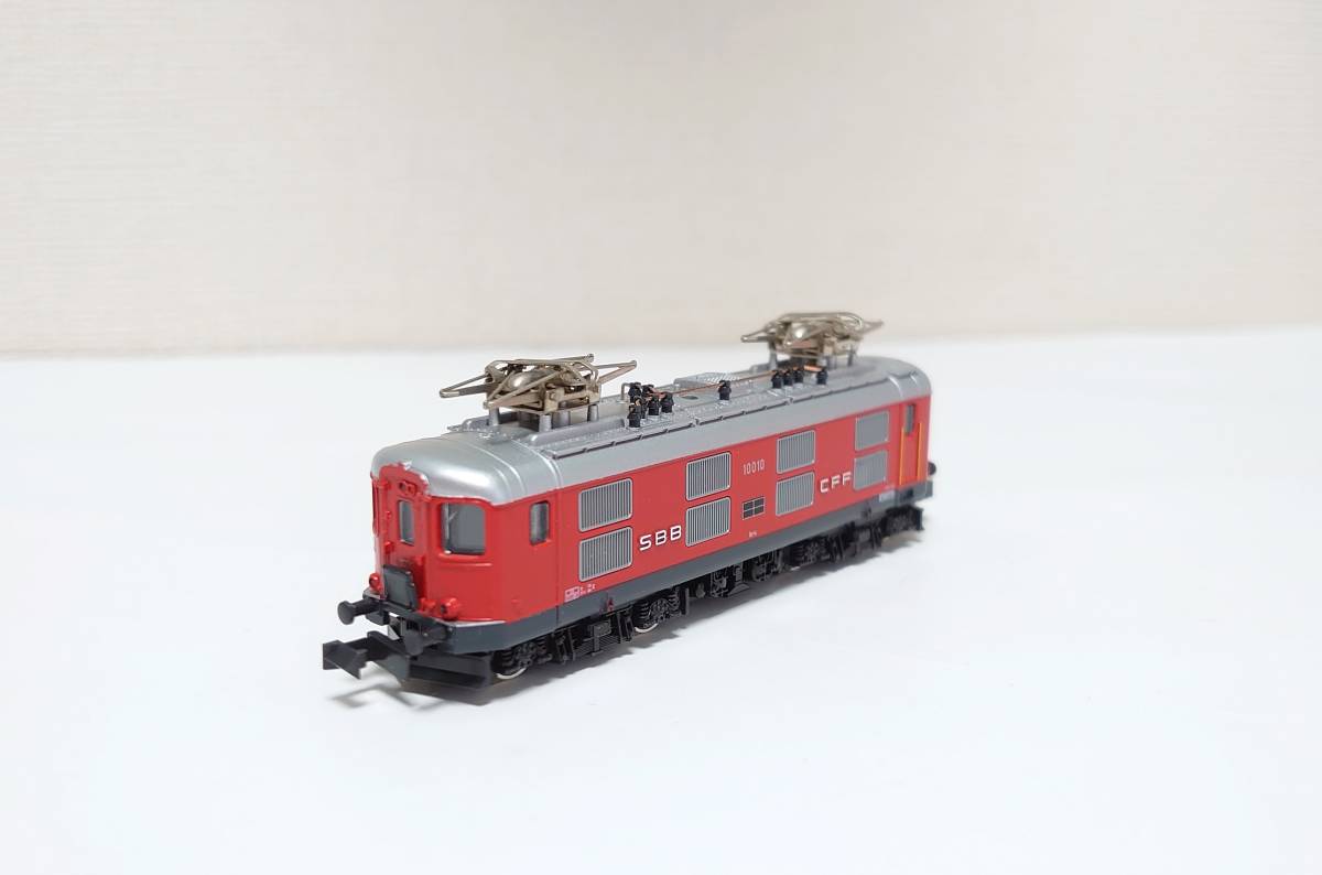 ♪ HOBBYTRAIN(KATO) 13702-7 SBB スイス国鉄 Re4/4 10010号機 赤 ♪