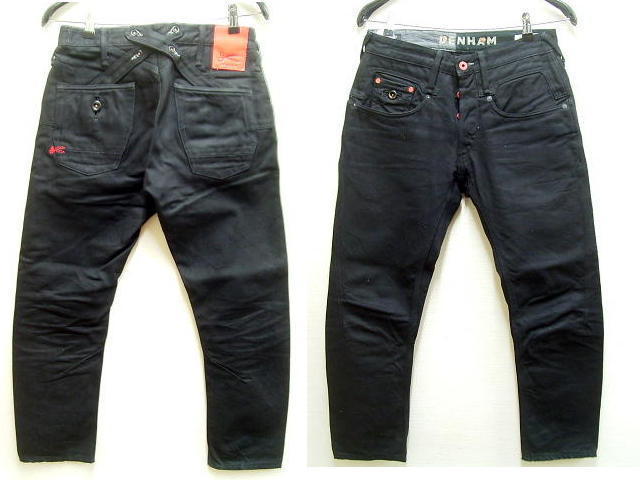 ◇即決[W28]DENHAM 20SS CROSS BACK MIJZIGBLACKV MIJZIGBKV 日本製 