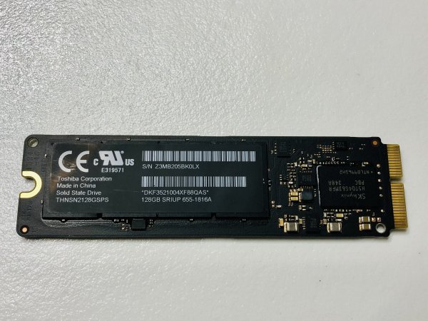 Air Ssd SSD 128GB MacBook Apple Macbook - Pro for 0 Mid Samsung