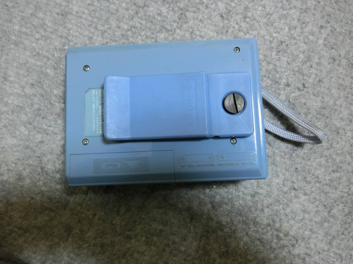 在庫限りセール SANYO サンヨーJJ-P33 ポータブルカセットプレーヤー