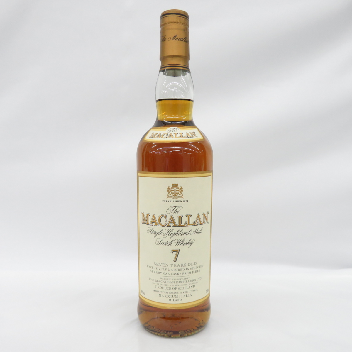 未開栓】The MACALLAN ザ・マッカラン 7年 シェリーオークカスク