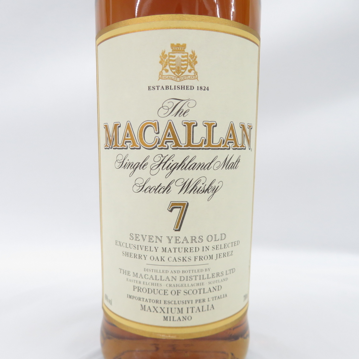 NA4884 未開栓! TheMACALLAN マッカラン シェリーオークカスク 取り扱う人気ブランドの商品 【未開栓】The MACALLAN ザ・マッカラン 7