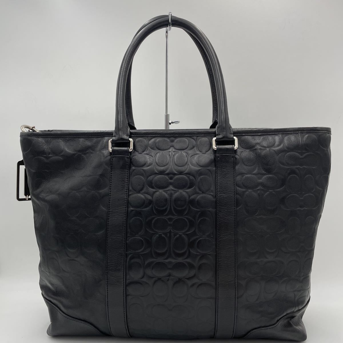 1円【美品】COACH コーチ トートバッグ 2way ショルダーバッグ 