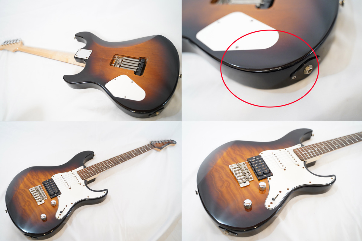 ☆YAMAHA☆Pacifica PAC212QM Quilted Maple Top TBS サンバースト