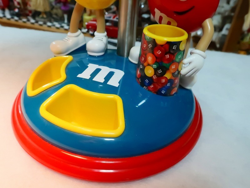 爆レア☆絶版☆m&m's エムアンドエムズ フィギュア付 デスクトップ