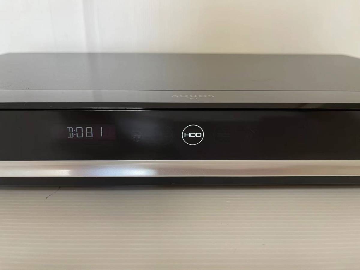 SHARP BD-W1800 ブルーレイレコーダー 2015年製 中古品 動作確認済み