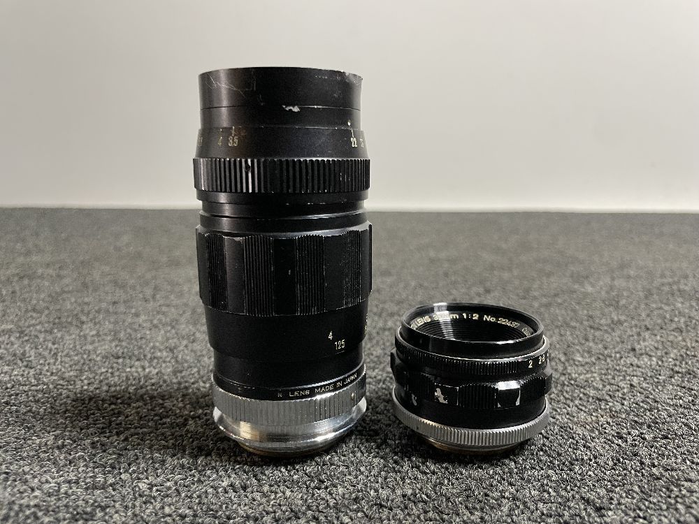 341□□ Canon P型 CAMERA COMPANY INC JAPAN & 35mm f:1.2 & SANKYO