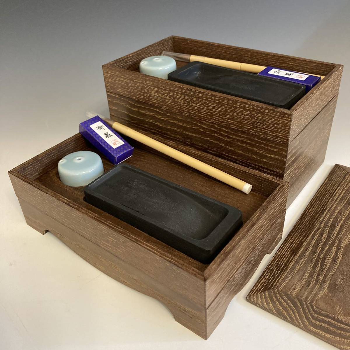 五段重硯箱 七事式 : 五段 重硯 | 」茶道具 志野流香