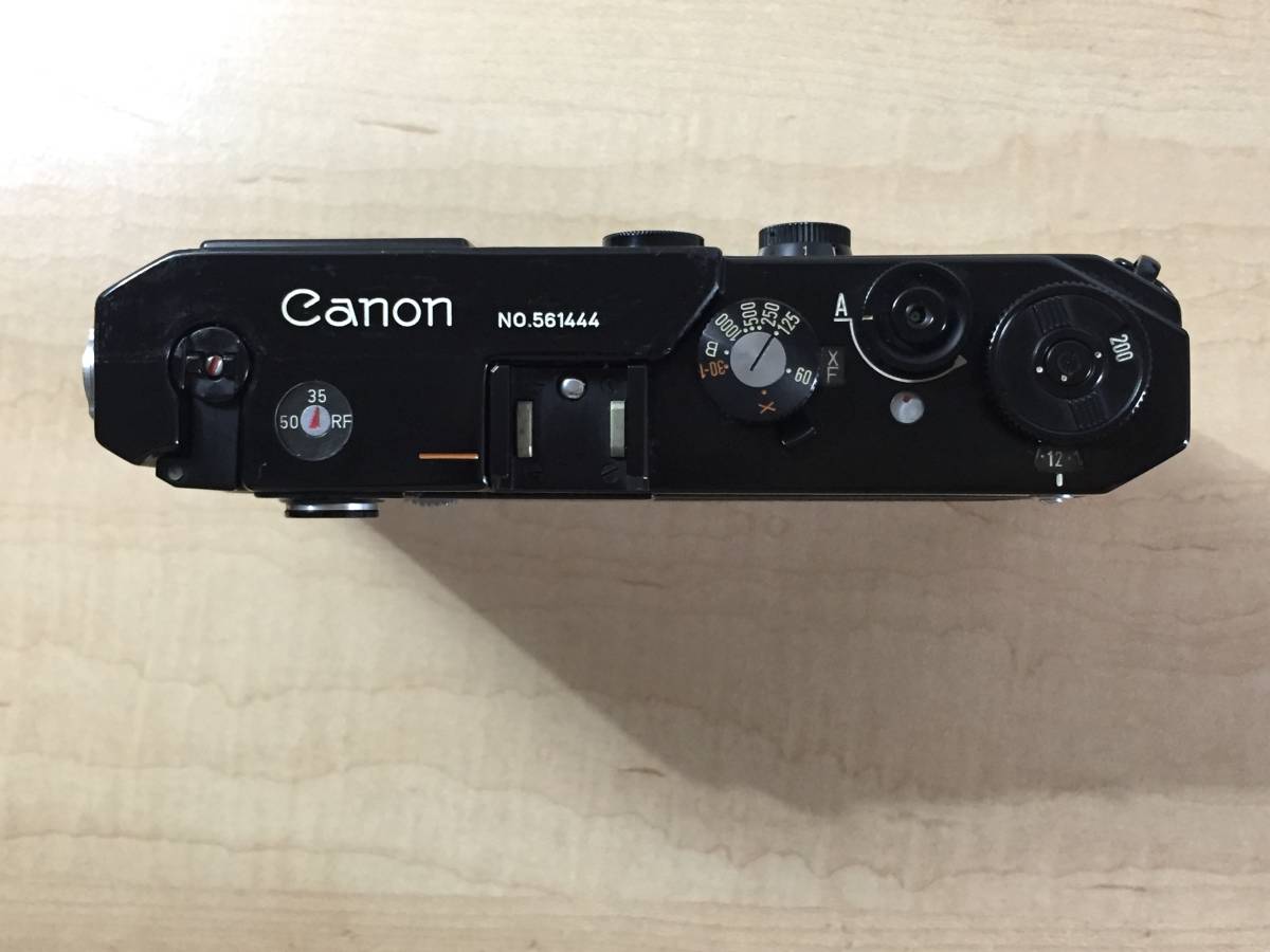 Canon VT ボディー レンジファインダー 黒 ブラック Deluxe ○レア
