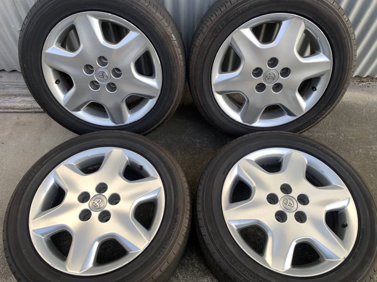 トヨタ 30系セルシオ 純正アルミホイール タイヤ付き4本セット中古