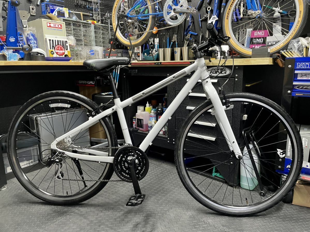 中古美品 GIANT SEEK 3 2014年モデル サイズS(400) ホワイト 車体OH済 