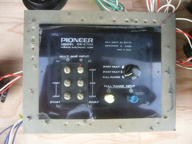 PIONEER/パイオニア CS-700 3ウェイスピーカー ペア ブックシェルフ型