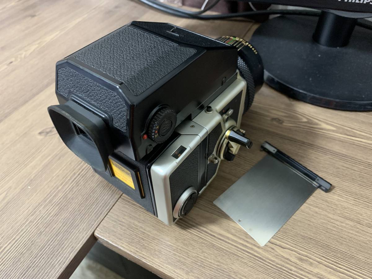 ZENZA BRONICA ETR S AE-Ⅱ ZENZANON MC 75mm 1:2.8 ゼンザ ブロニカ