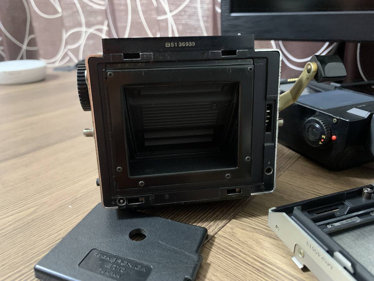 ZENZA BRONICA ETR S AE-Ⅱ ZENZANON MC 75mm 1:2.8 ゼンザ ブロニカ