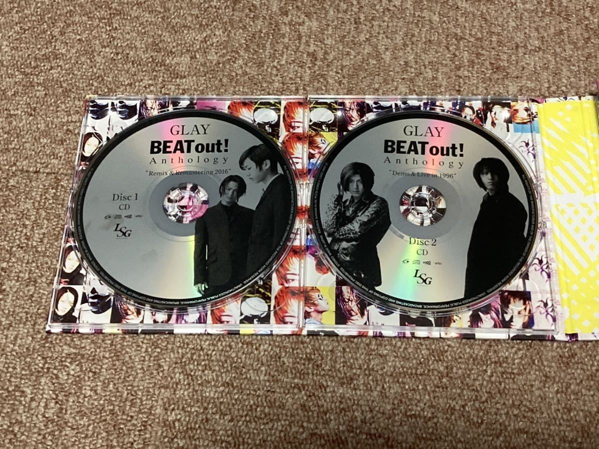 GLAY BEAT out! ANTHOLOGY Disc Blu-ray ブルーレイ ビートアウト