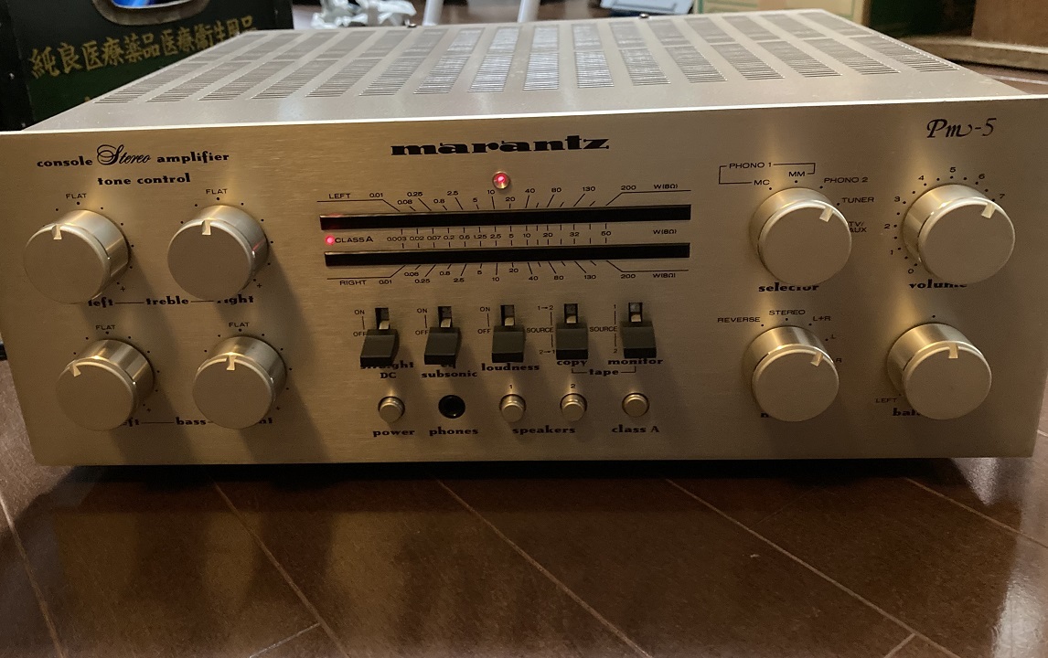 marantz マランツ プリメインアンプ Pmー5 PM-5 マランツ プリメイン