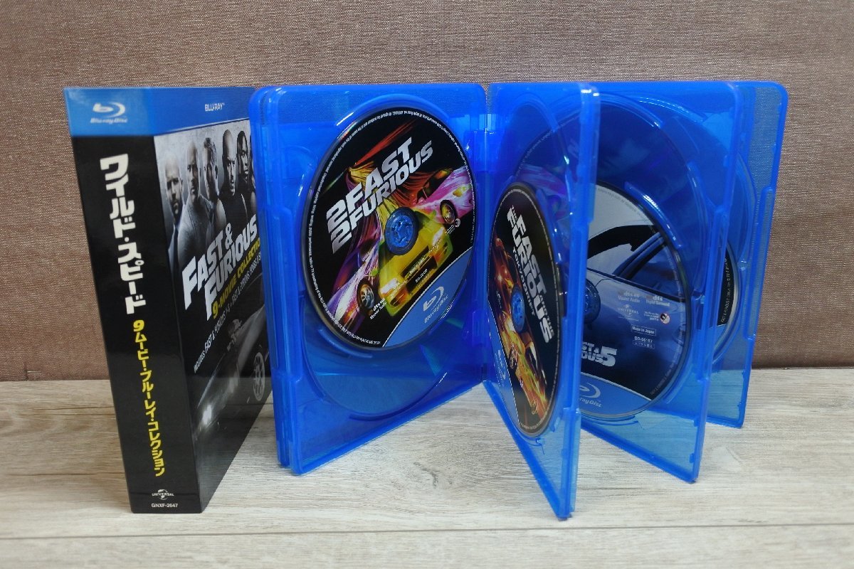 ◇Blu-ray◇ワイルド・スピード 9ムービー・ブルーレイ