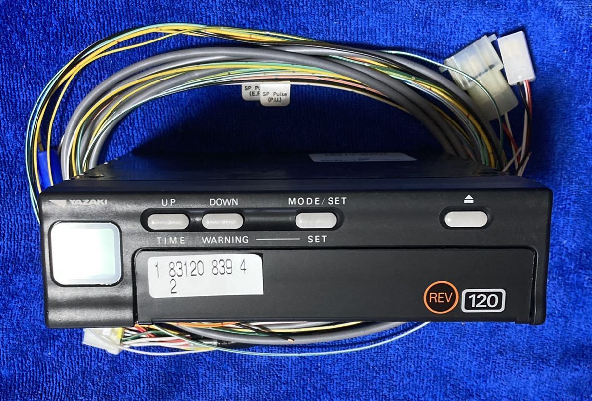 矢崎 タコグラフ 120km REV - www.klrentacar.com.br