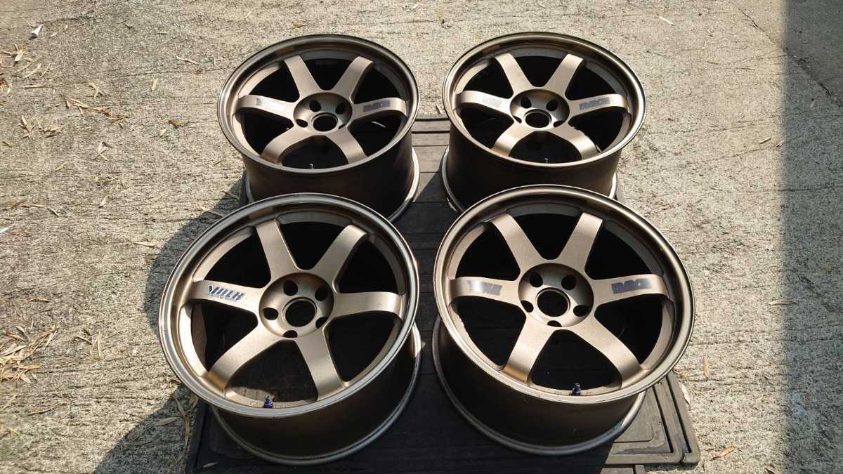 RAYS VOLKRACING TE37 希少! 軽量! 鍛造 ブロンズ 4本