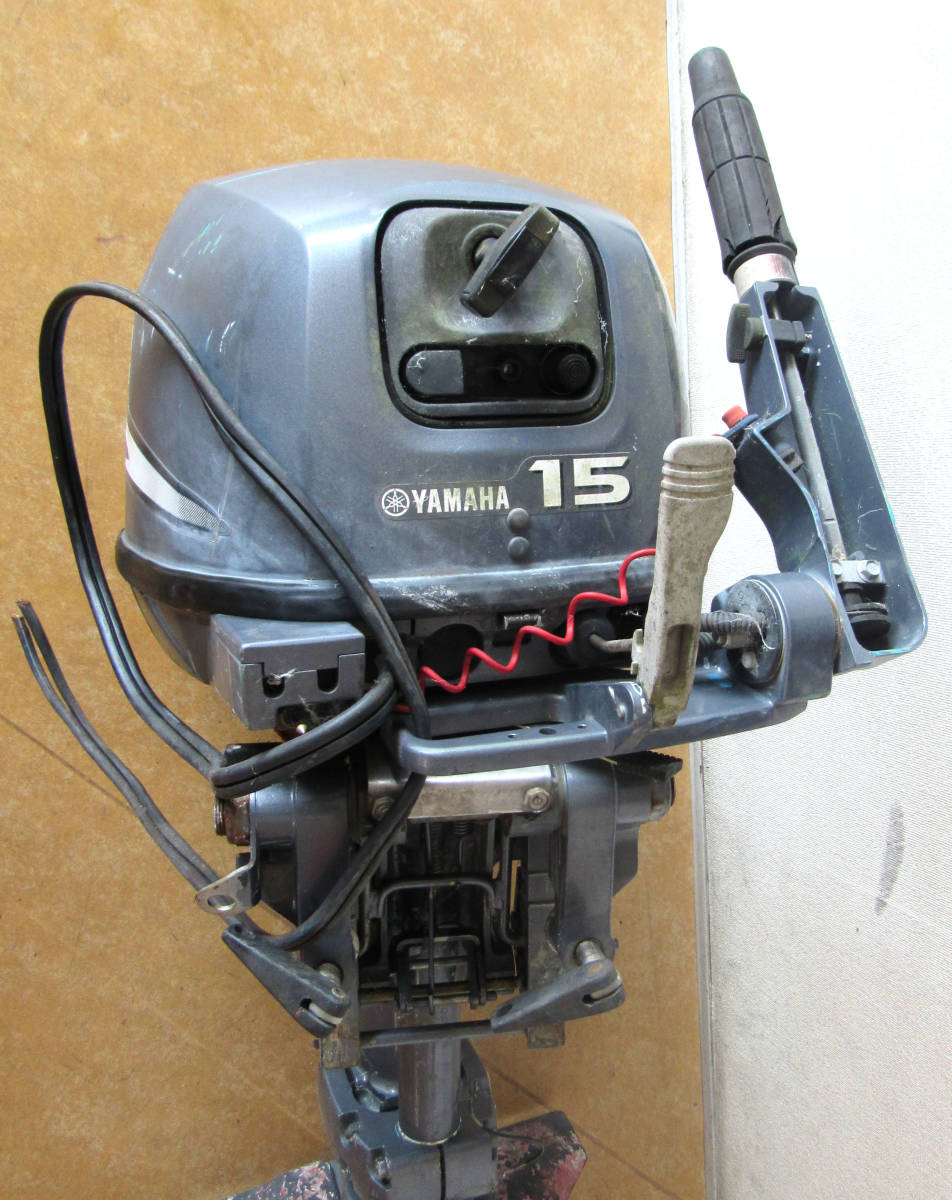 ヤマハ船外機 エンジン脱着修理 - Yahoo!オークション ６６Ｍ Ｆ１５ＡＭＨ １５馬力 ヤマハ 15馬力 船外機 YAMAHA 「ヤマハ船外機15馬力」スポーツ、レジャーの ４ストローク◇3R-552 の落札 (船、ボート) の